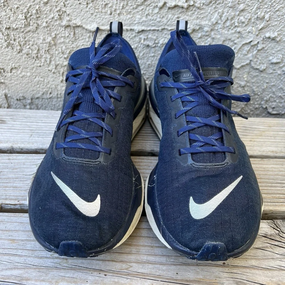Nike Shoes Men Size 12 ZoomX Invincible Run Flyknit 3 Navy